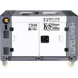Generator de curent diesel insonorizat KS 13-2DEW 1/3 ATSR